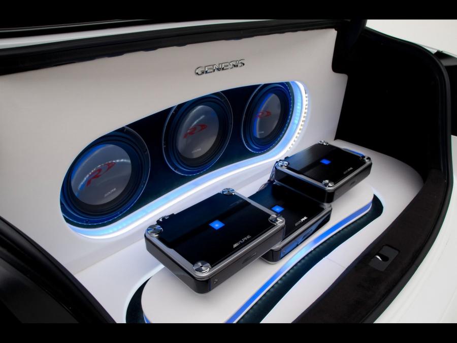  Hyundai Genesis White Edition by DUB Magazine 2008 года  (фото 9 из 18)